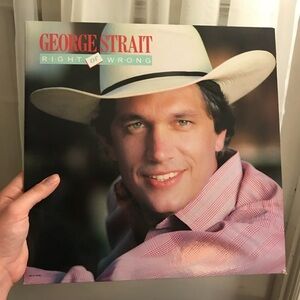 1983 George S T R A I T vinyl record